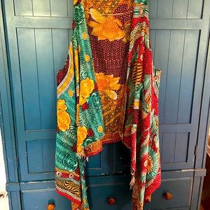 Kantha Bae Hooded Vest